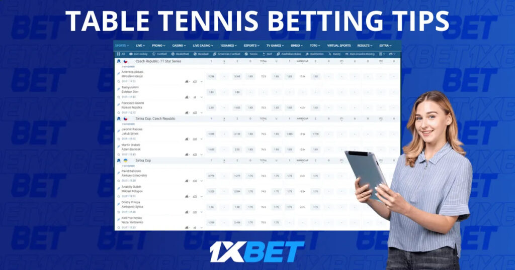 1xbet Tennis