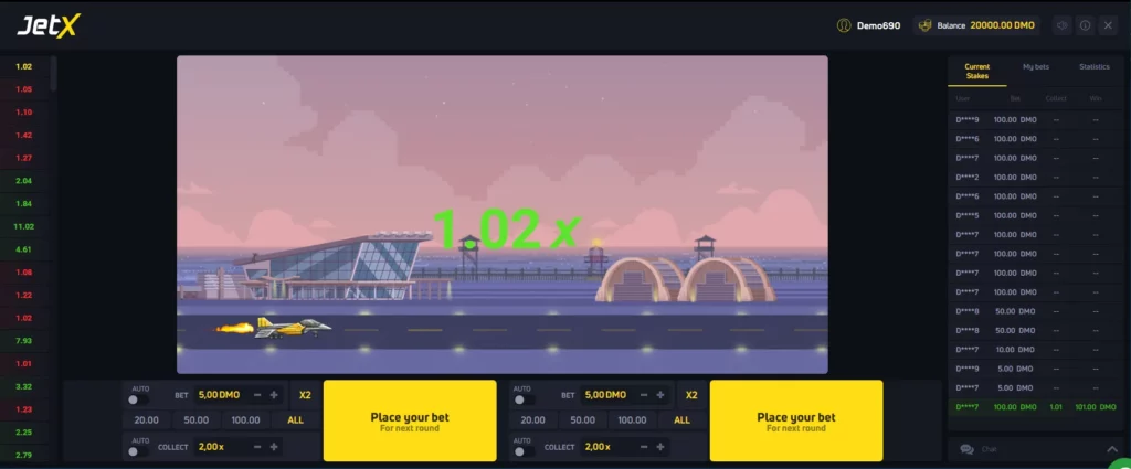 Permainan Demo di 1XBet