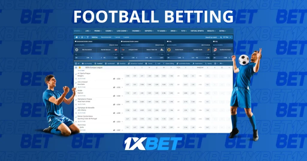 1xBet Football Betting in Malaysia